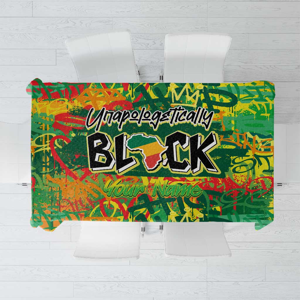 Personalized African Design Tablecloth - Unapologetically Black