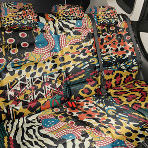 African Wildlife Back Car Seat Cover Animal Pattern