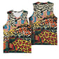 African Wildlife Basketball Jersey Animal Pattern DT02
