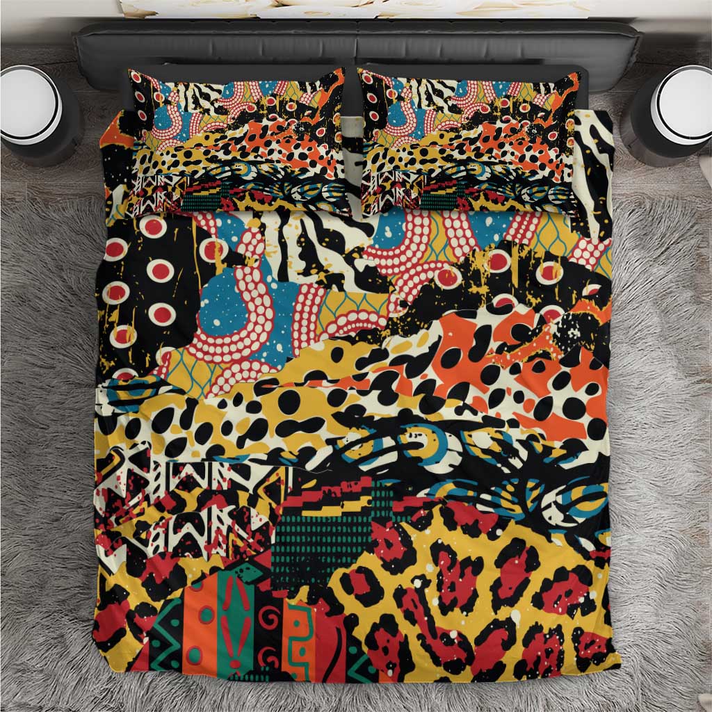 African Wildlife Bedding Set Animal Pattern