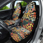 African Wildlife Car Seat Cover Animal Pattern