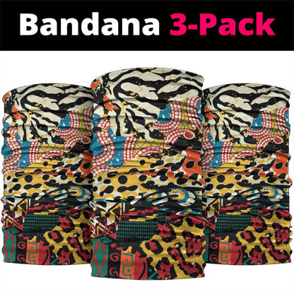 African Wildlife Neck Gaiter Animal Pattern DT02