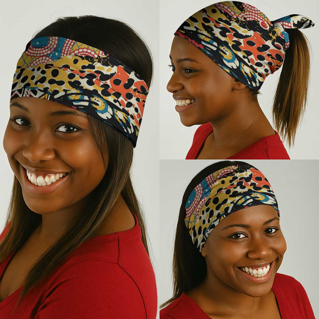 African Wildlife Neck Gaiter Animal Pattern DT02