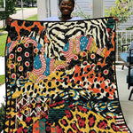 African Wildlife Quilt Animal Pattern