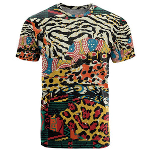 African Wildlife T shirt Animal Pattern