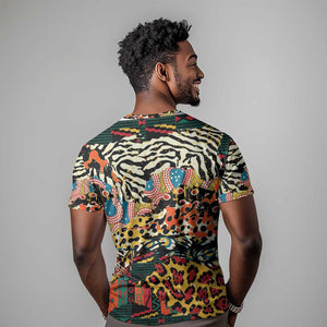 African Wildlife T shirt Animal Pattern