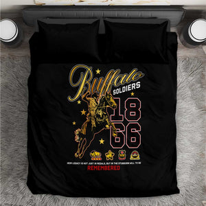 Buffalo Soldiers Bedding Set 1866-1944 African American Black Heros Legacy - African Pride