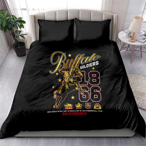 Buffalo Soldiers Bedding Set 1866-1944 African American Black Heros Legacy - African Pride
