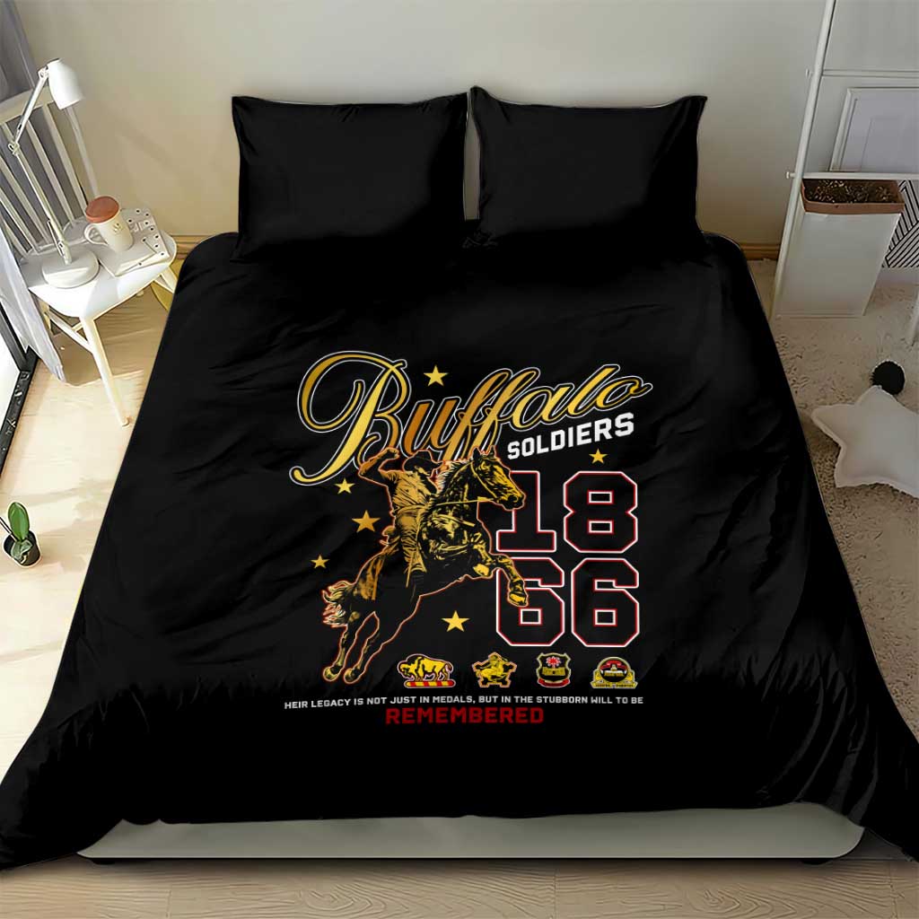 Buffalo Soldiers Bedding Set 1866-1944 African American Black Heros Legacy - African Pride