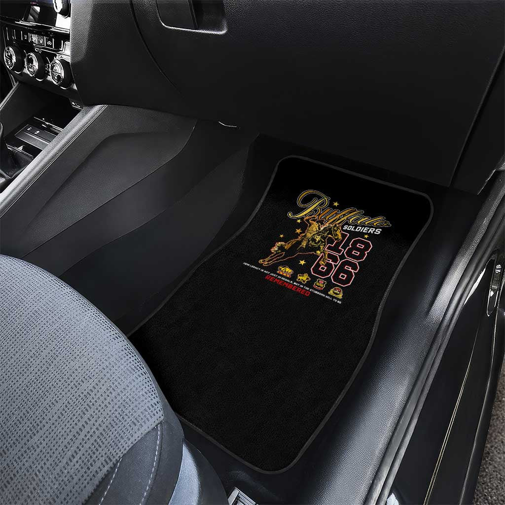 Buffalo Soldiers Car Mats 1866-1944 African American Black Heros Legacy - African Pride