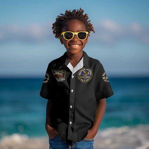 Buffalo Soldiers Kid Hawaiian Shirt 1866-1944 African American Black Heros Legacy - African Pride
