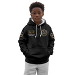 Buffalo Soldiers Kid Hoodie 1866-1944 African American Black Heros Legacy - African Pride