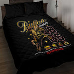Buffalo Soldiers Quilt Bed Set 1866-1944 African American Black Heros Legacy - African Pride