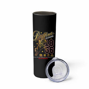 Buffalo Soldiers Skinny Tumbler 1866-1944 African American Black Heros Legacy - African Pride