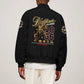 Buffalo Soldiers Sleeve Zip Bomber Jacket 1866-1944 African American Black Heros Legacy - African Pride