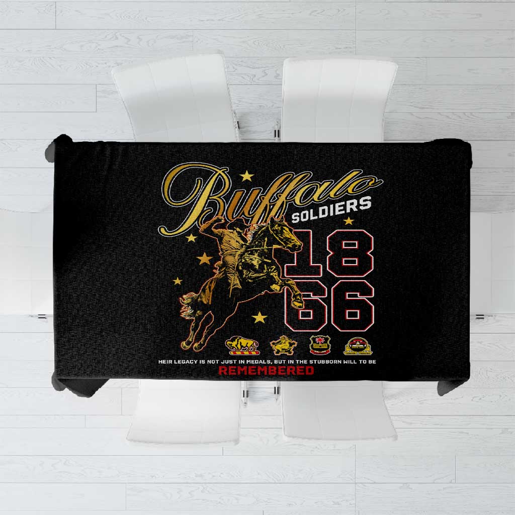 Buffalo Soldiers Tablecloth 1866-1944 African American Black Heros Legacy - African Pride