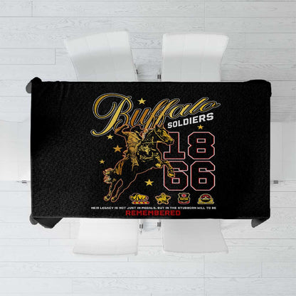 Buffalo Soldiers Tablecloth 1866-1944 African American Black Heros Legacy - African Pride
