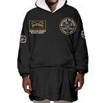 Buffalo Soldiers Wearable Blanket Hoodie 1866-1944 African American Black Heros Legacy - African Pride