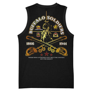 Strength Honor Legacy Buffalo Soldiers Basketball Jersey African American Cavalry Tribute DT02