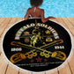 Strength Honor Legacy Buffalo Soldiers Beach Blanket African American Cavalry Tribute - African Pride