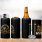 Strength Honor Legacy Buffalo Soldiers 4 in 1 Can Cooler Tumbler African American Cavalry Tribute - African Pride