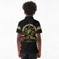 Strength Honor Legacy Buffalo Soldiers Kid Polo Shirt African American Cavalry Tribute - African Pride