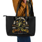 Strength Honor Legacy Buffalo Soldiers Leather Tote Bag African American Cavalry Tribute - African Pride