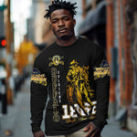 Strength Honor Legacy Buffalo Soldiers Long Sleeve Shirt African American Cavalry Tribute - African Pride