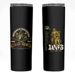 Strength Honor Legacy Buffalo Soldiers Skinny Tumbler African American Cavalry Tribute - African Pride