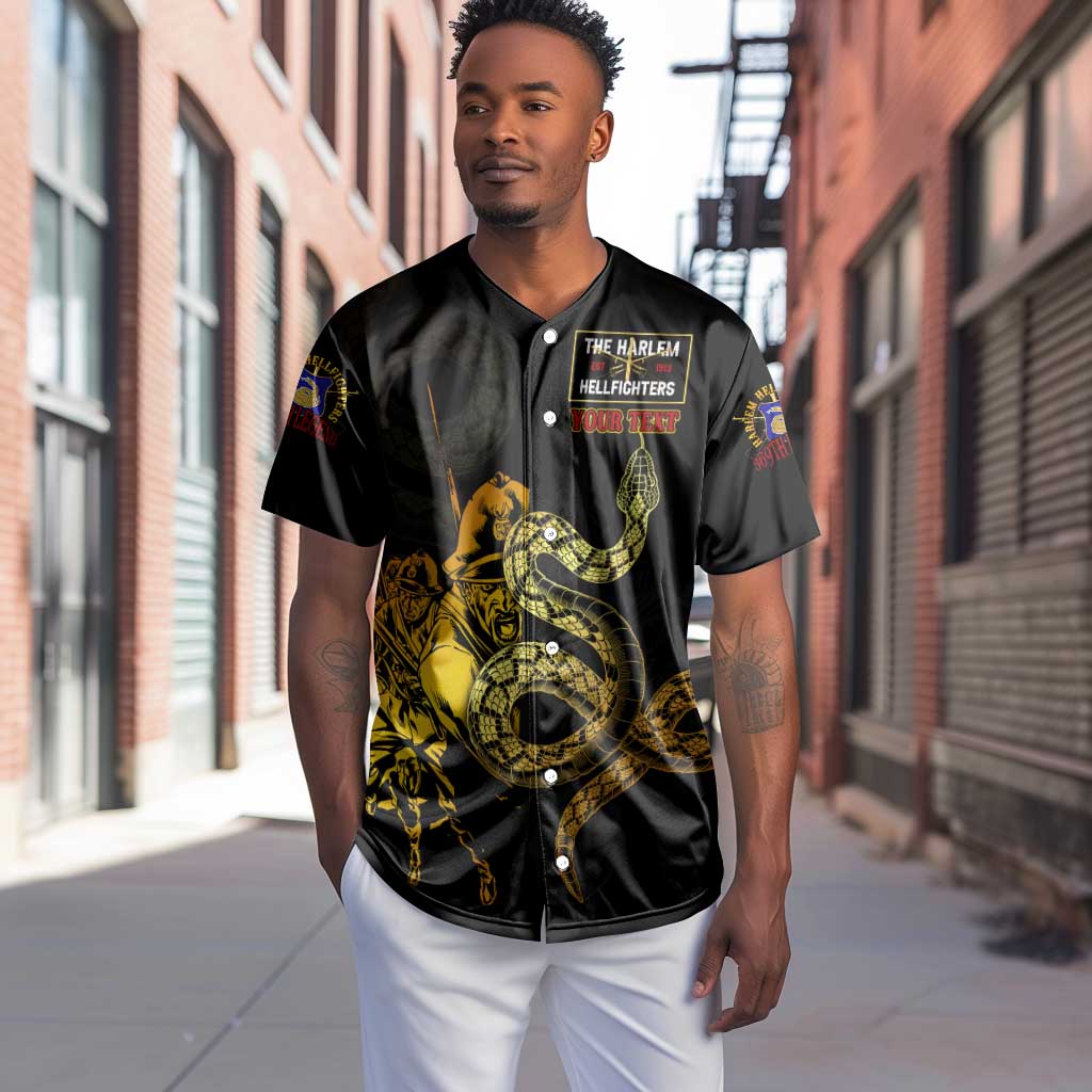 Harlem Hellfighters 369th Infantry Regiment Baseball Jersey Fight for Dignity WWII - African Pride