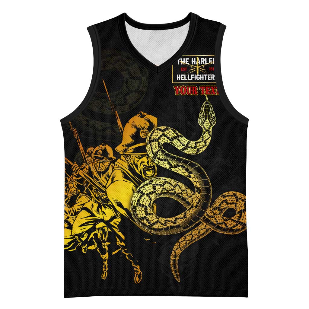 Harlem Hellfighters 369th Infantry Regiment Basketball Jersey Fight for Dignity WWII DT02