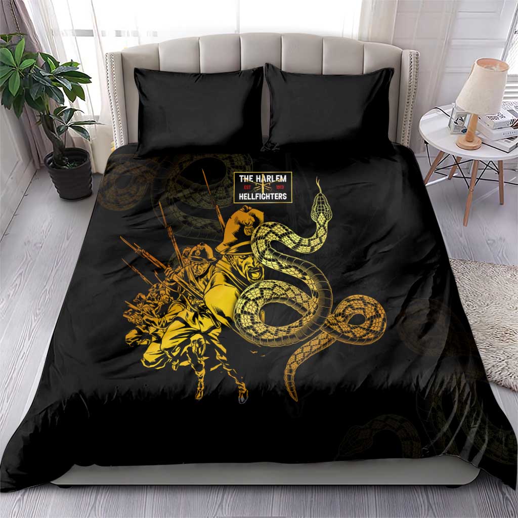 Harlem Hellfighters 369th Infantry Regiment Bedding Set Fight for Dignity WWII - African Pride