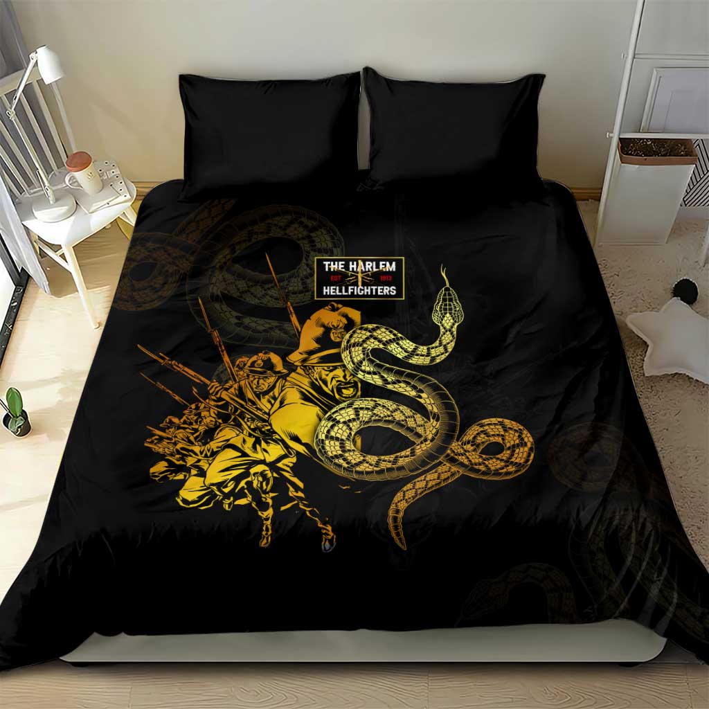 Harlem Hellfighters 369th Infantry Regiment Bedding Set Fight for Dignity WWII - African Pride