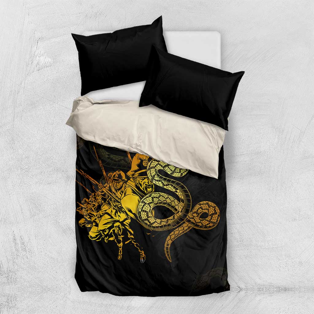 Harlem Hellfighters 369th Infantry Regiment Bedding Set Fight for Dignity WWII - African Pride