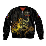 Harlem Hellfighters 369th Infantry Regiment Bomber Jacket Fight for Dignity WWII - African Pride