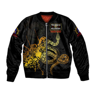 Harlem Hellfighters 369th Infantry Regiment Bomber Jacket Fight for Dignity WWII - African Pride