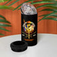 Harlem Hellfighters 369th Infantry Regiment 4 in 1 Can Cooler Tumbler Fight for Dignity WWII - African Pride