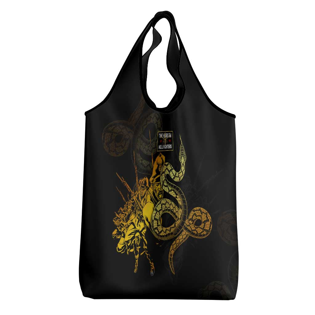 Harlem Hellfighters 369th Infantry Regiment Grocery Bag Fight for Dignity WWII - African Pride