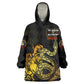 Harlem Hellfighters 369th Infantry Regiment Kid Wearable Blanket Hoodie Fight for Dignity WWII - African Pride