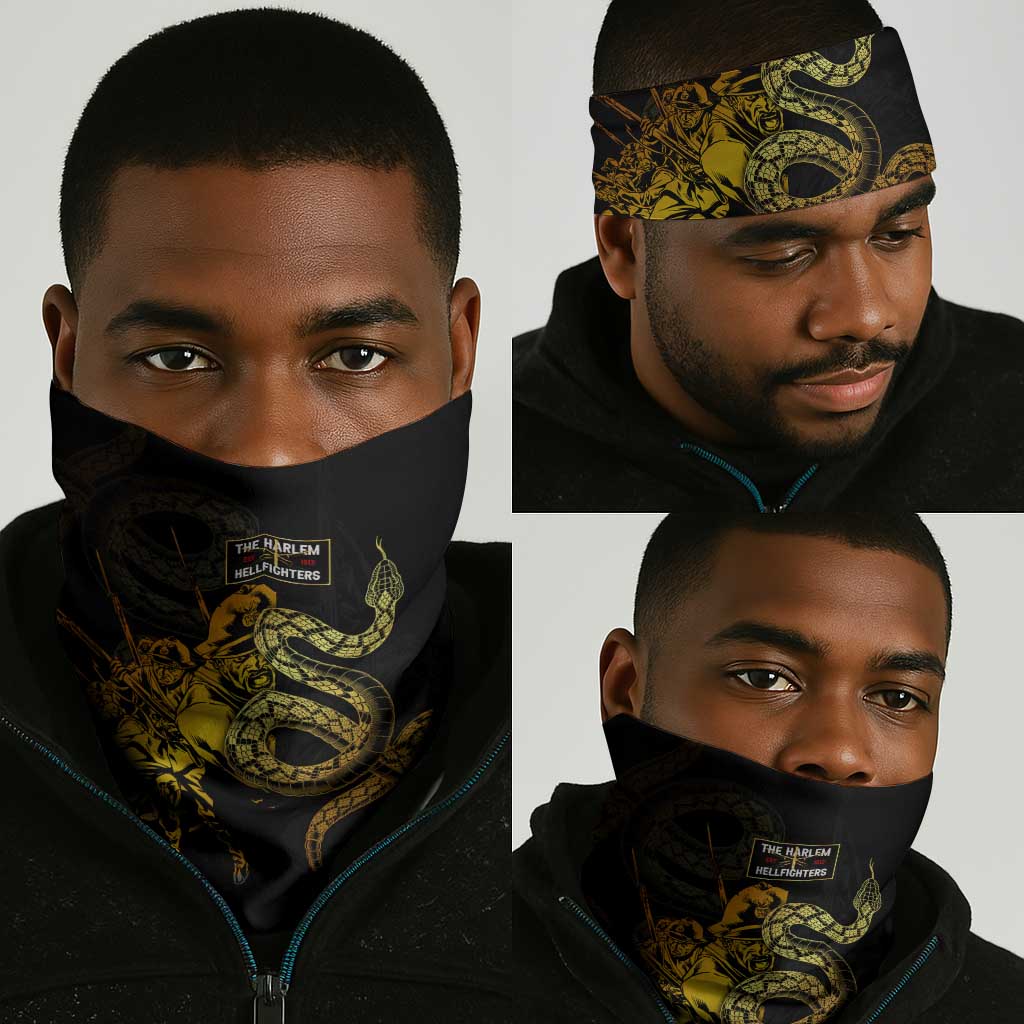 Harlem Hellfighters 369th Infantry Regiment Neck Gaiter Fight for Dignity WWII DT02