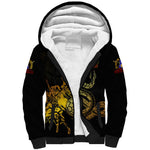 Harlem Hellfighters 369th Infantry Regiment Sherpa Hoodie Fight for Dignity WWII - African Pride