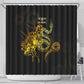 Harlem Hellfighters 369th Infantry Regiment Shower Curtain Fight for Dignity WWII - African Pride