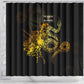 Harlem Hellfighters 369th Infantry Regiment Shower Curtain Fight for Dignity WWII - African Pride