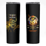 Harlem Hellfighters 369th Infantry Regiment Skinny Tumbler Fight for Dignity WWII - African Pride