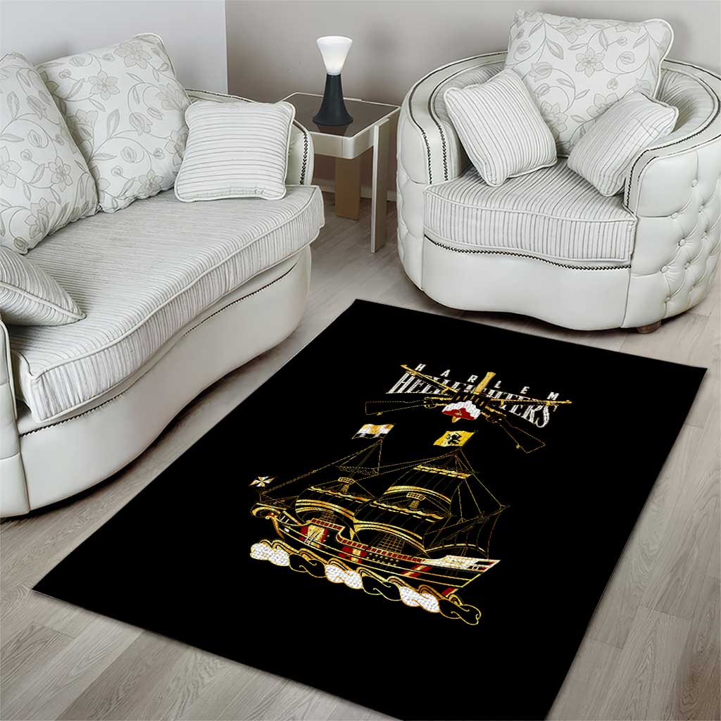 Harlem Hellfighters Area Rug 369th Regiment Legacy at Sea - African Pride