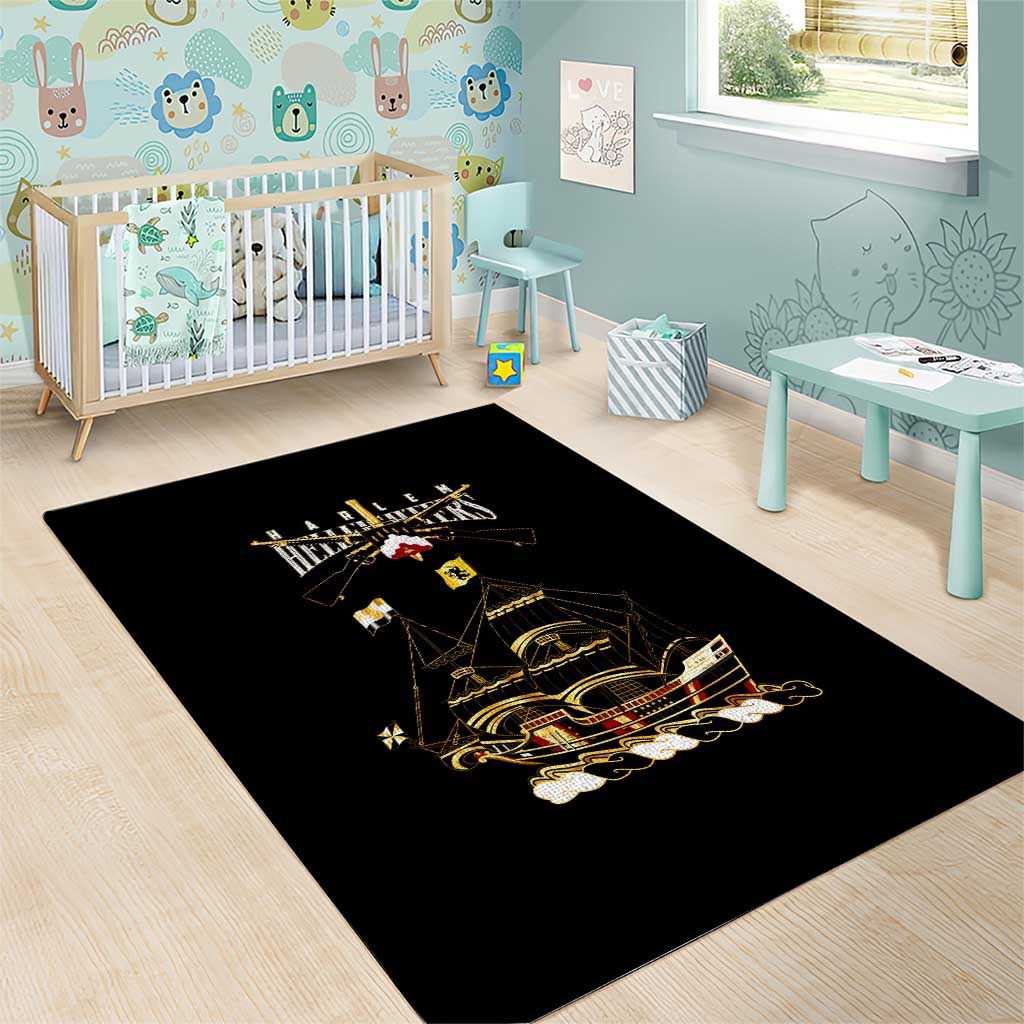 Harlem Hellfighters Area Rug 369th Regiment Legacy at Sea - African Pride