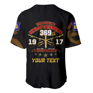 Harlem Hellfighters Baseball Jersey 369th Regiment Legacy at Sea - African Pride