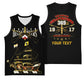 Harlem Hellfighters Basketball Jersey 369th Regiment Legacy at Sea DT02