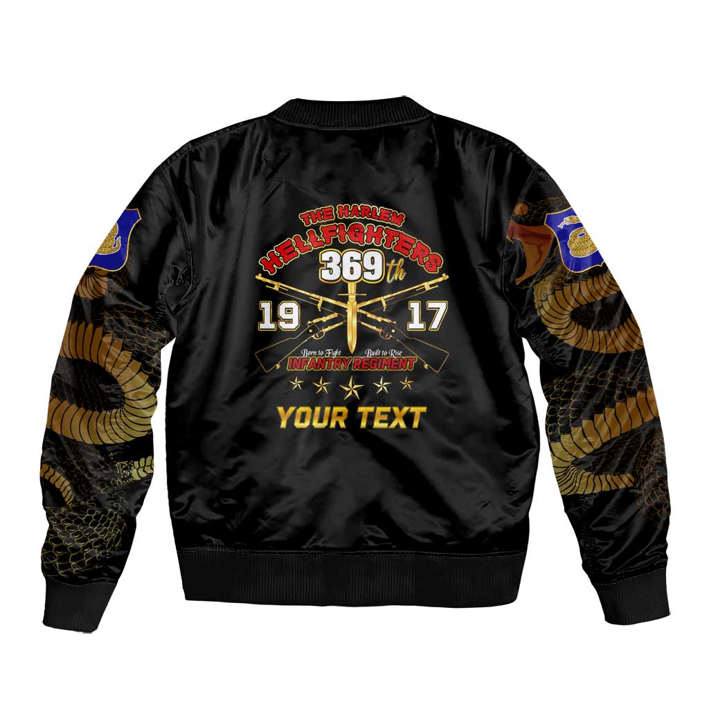 Harlem Hellfighters Bomber Jacket 369th Regiment Legacy at Sea - African Pride