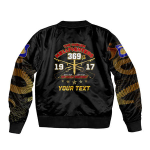Harlem Hellfighters Bomber Jacket 369th Regiment Legacy at Sea - African Pride